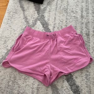 Pink Nike shorts